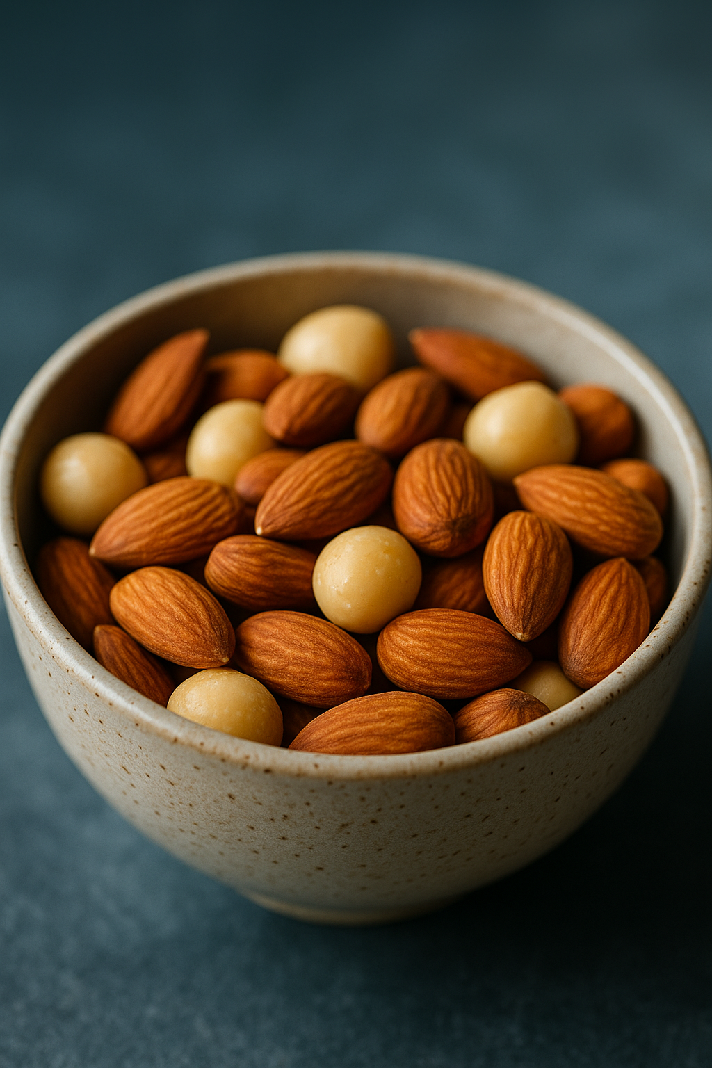 Almonds and macadamia nuts